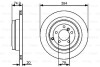 Тормозной диск - (lr017804, lr031844, sdb500201) BOSCH 0 986 479 479 (фото 1)