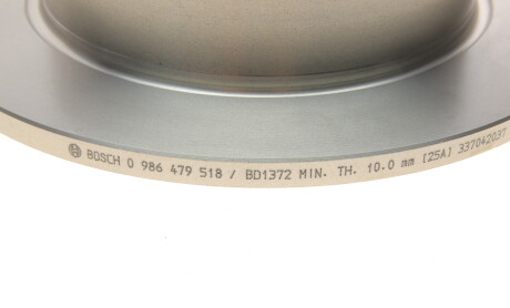 Фото 4 - Гальмівний диск BOSCH 0 986 479 518 (0986479518)