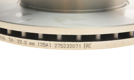 Фото 3 - Гальмівний диск BOSCH 0 986 479 649 (0986479649)