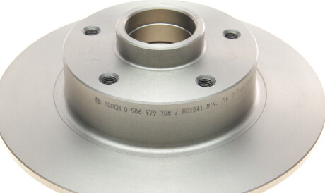 Фото 3 - Тормозной диск BOSCH 0 986 479 708 (0986479708)