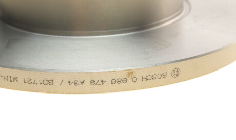 Фото 3 - Тормозной диск BOSCH 0 986 479 A34 (0986479A34)