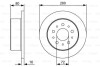 TARCZA HAM. - (424930, 424931, 4249A1) BOSCH 0 986 479 C10 (фото 6)