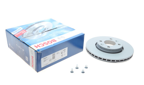 Диск гальмiвний переднiй coated - (402061200R, 402067501R, 4154200101) BOSCH 0 986 479 C17