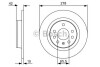 TARCZA HAM. CHEVROLET ASTRA 1.8I (MEX) 103KW/ 140PS 1.8L 09.2007 - 08.20 - (569122, 93184247) BOSCH 0986479C80 (фото 1)