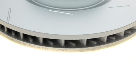 Фото 3 - Гальмівний диск BOSCH 0 986 479 D23 (0986479D23)