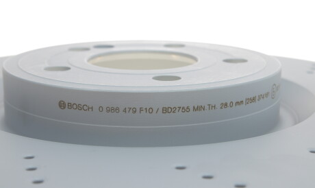 Фото 3 - Тормозной диск BOSCH 0 986 479 F10 (0986479F10)