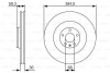 Гальмівний диск - (4E0615301E, 4E0615301K) BOSCH 0986479R30 (фото 1)