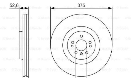 Тормозной диск - BOSCH 0986479R31