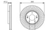 Тормозной диск - (4M0615601Q, 4M0615601S, 517123K110) BOSCH 0 986 479 S14 (фото 1)