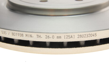 Фото 4 - Гальмівний диск BOSCH 0 986 479 S35 (0986479S35)