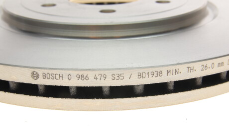 Фото 5 - Гальмівний диск BOSCH 0 986 479 S35 (0986479S35)