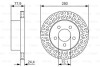 Тормозной диск - (05016434AA, 5016434AA) BOSCH 0 986 479 U00 (фото 1)