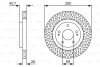 Гальмівний диск - (mn116981) BOSCH 0986479U80 (фото 1)