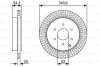 Гальмівний диск - (432061LB0A) BOSCH 0986479W46 (фото 1)