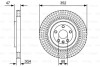 Тормозной диск - (4R3Z1125BA, DG1Z1125B, DG1Z1125C) BOSCH 0986479W53 (фото 1)