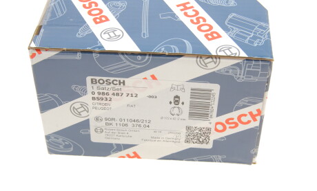 Фото 6 - Гальмівні колодки BOSCH 0 986 487 712 (0986487712)