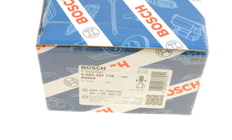 Фото 8 - Тормозные колодки BOSCH 0 986 487 738 (0986487738)