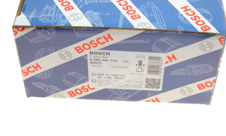 Фото 7 - Тормозные колодки BOSCH 0 986 487 755 (0986487755)