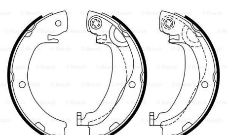 Фото 5 - Тормозные колодки BOSCH 0986487937