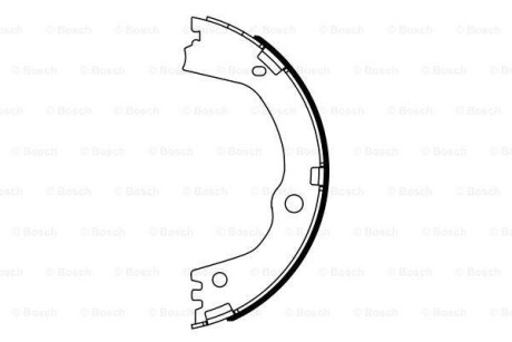 Фото 5 - Гальмівні колодки BOSCH 0986487947