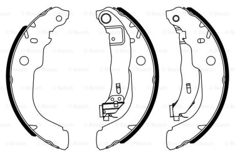 Szczeki ham - (424220, 424244, 4241N3) BOSCH 0986487960