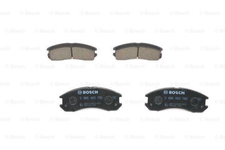 Фото 4 - Гальмівні колодки BOSCH 0 986 493 790 (0986493790)