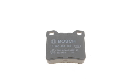 Фото 3 - Тормозные колодки BOSCH 0 986 494 000 (0986494000)