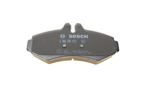 Фото 3 - Гальмівні колодки BOSCH 0 986 494 013 (0986494013)