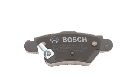 Фото 2 - Тормозные колодки BOSCH 0 986 494 014 (0986494014)