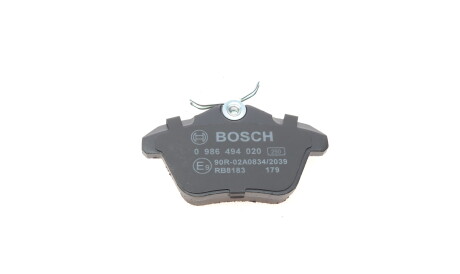 Фото 3 - Гальмівні колодки BOSCH 0 986 494 020 (0986494020)