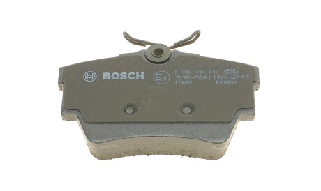 Фото 3 - Тормозные колодки BOSCH 0 986 494 040 (0986494040)