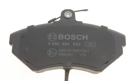 Фото 3 - Гальмівні колодки BOSCH 0 986 494 042 (0986494042)