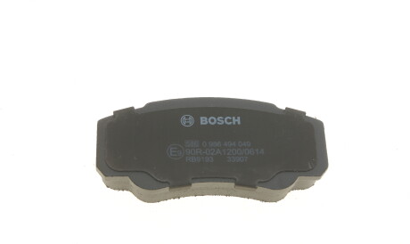 Фото 2 - Тормозные колодки BOSCH 0 986 494 049 (0986494049)