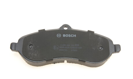 Фото 2 - Тормозные колодки BOSCH 0 986 494 163 (0986494163)