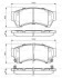 Комплект тормозных колодок, дисковый тормоз - (gsyd3328za, 6e5z2001b, gbyb3328zd) BOSCH 0 986 494 221 (фото 8)