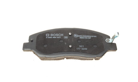 Фото 2 - Тормозные колодки BOSCH 0 986 494 227 (0986494227)