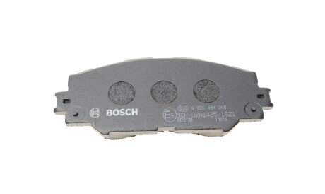 Фото 2 - Гальмівні колодки BOSCH 0 986 494 240 (0986494240)