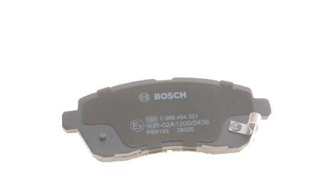 Фото 2 - Тормозные колодки BOSCH 0 986 494 321 (0986494321)