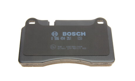 Фото 4 - Гальмівні колодки BOSCH 0 986 494 351 (0986494351)
