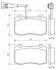 Колодки гальмівні (передні) Seat Leon/Toledo 98-06 (+датчик) - (c2C8361, C2C24016, 9950812) BOSCH 0 986 494 367 (фото 8)