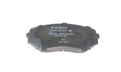Фото 3 - Гальмівні колодки BOSCH 0 986 494 375 (0986494375)