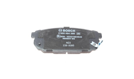 Фото 3 - Тормозные колодки BOSCH 0 986 494 388 (0986494388)