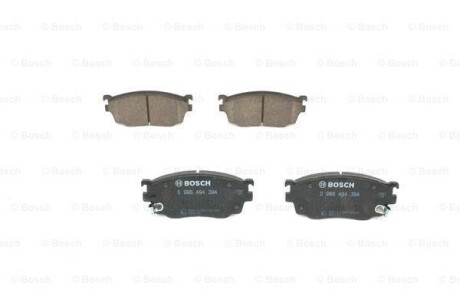 Фото 2 - Гальмівні колодки BOSCH 0 986 494 394 (0986494394)
