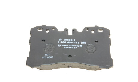 Фото 2 - Гальмівні колодки BOSCH 0 986 494 423 (0986494423)