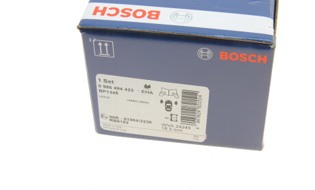Фото 8 - Гальмівні колодки BOSCH 0 986 494 423 (0986494423)