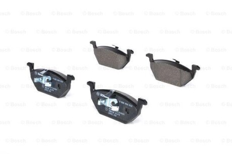 Гальмівні колодки, дискові - BOSCH 0986494505