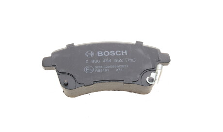 Фото 3 - Тормозные колодки BOSCH 0 986 494 552 (0986494552)
