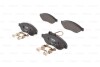 Комплект гальмівних колодок - ((425355, 425356, 425461, 425462, 77364014)) BOSCH 0986494581 (фото 1)