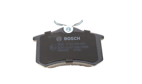 Фото 3 - Тормозные колодки BOSCH 0 986 494 597 (0986494597)