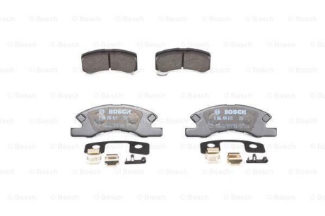 Фото 2 - Тормозные колодки BOSCH 0986494610
